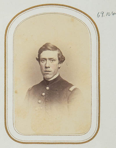 Unidentified man in Western Union uniform Carte de visite