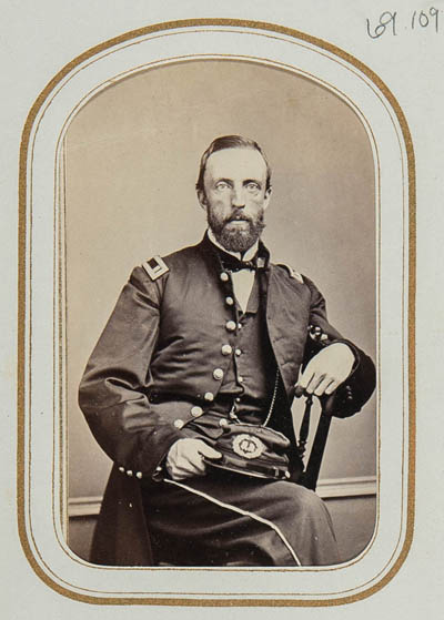 Unidentified man in Western Union uniform Carte de visite