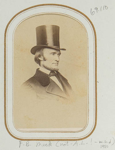 F. B. Meek Carte de visite