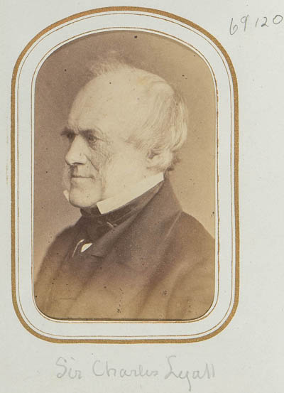 Sir Charles Lyell Carte de visite