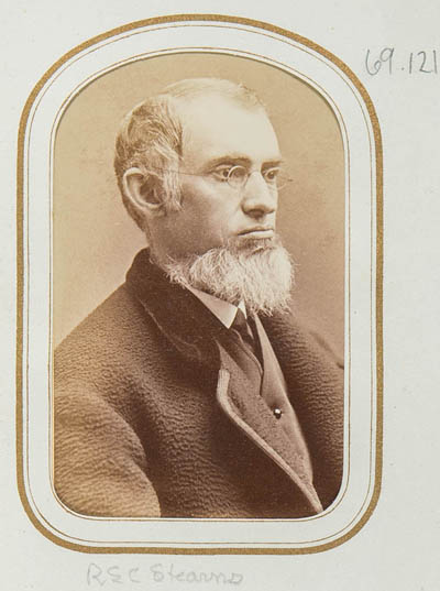 R. E. C. Stearns Carte de visite