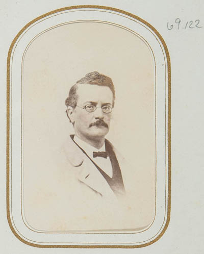 William Stimpson Hand-colored carte de visite