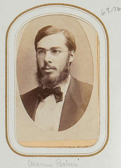 Marcus Bolar Carte de visite