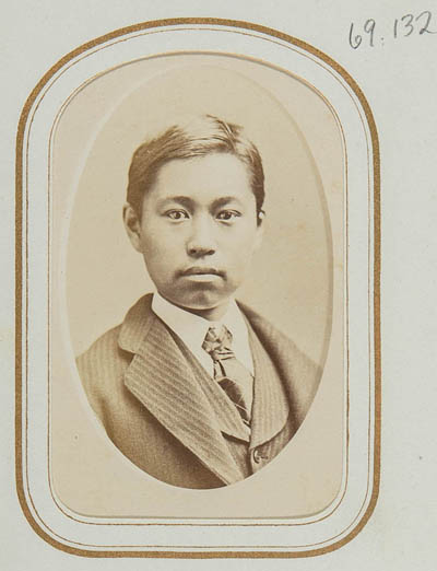 Unidentified boy Carte de visite