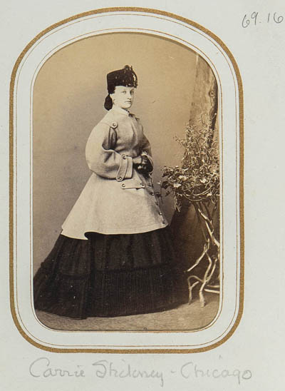 Carrie Stickney Carte de visite