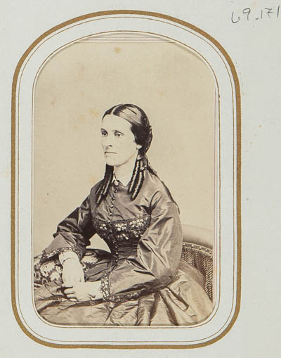 Unidentified woman Carte de visite