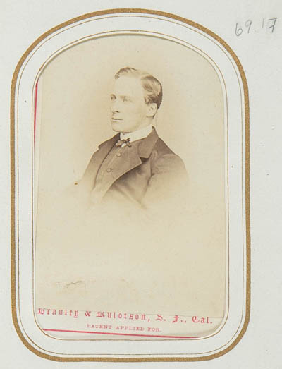 Unidentified man Carte de visite