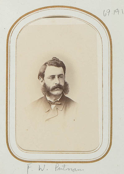 F. W. Putnam Carte de visite