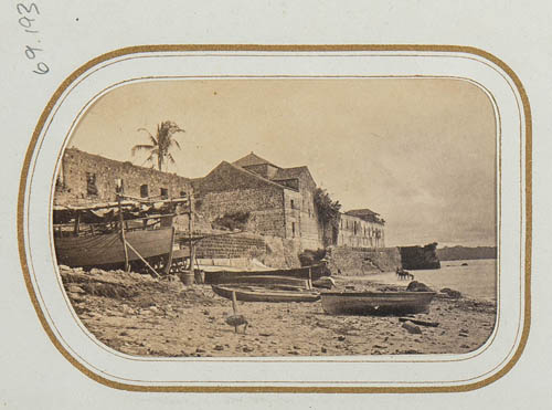 View of unidentified location in Panama Carte de visite