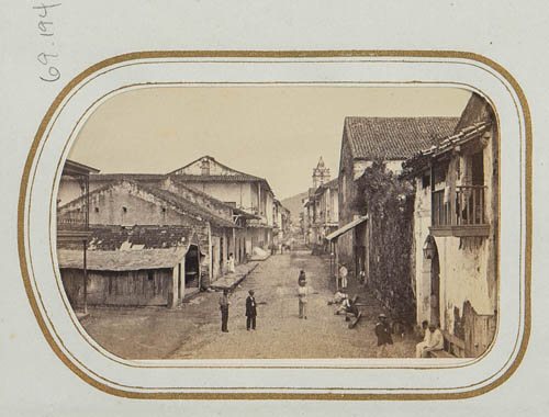 View of Porta Rey, Panama Carte de visite