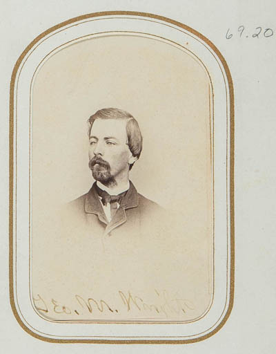 George M. Wright Carte de visite