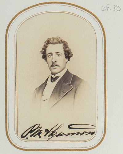 M. Hammond Carte de visite