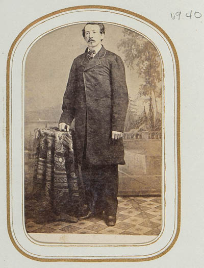 Unidentified man Carte de visite