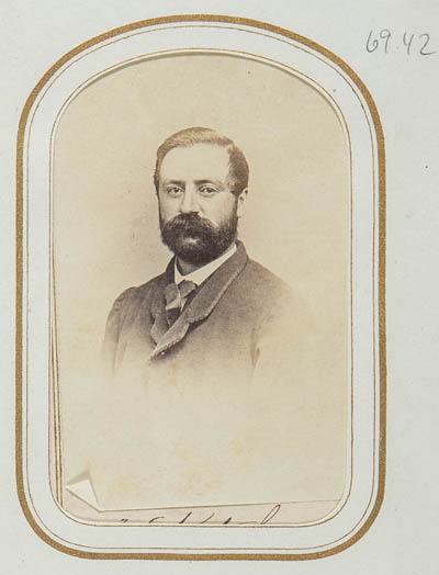 Unidentified man Carte de visite