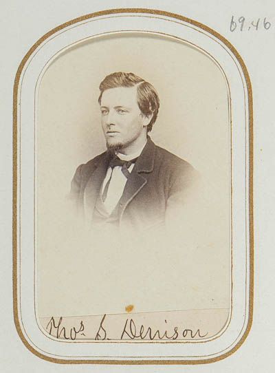 Thomas S. Dennison Carte de visite