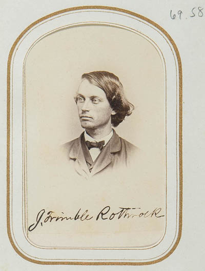 Joseph Trimble Rothrock (1839-1922) Carte de visite