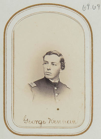 George Kennan Carte de visite