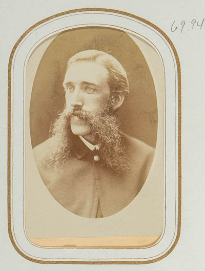 Portrait of unidentified man Carte de visite