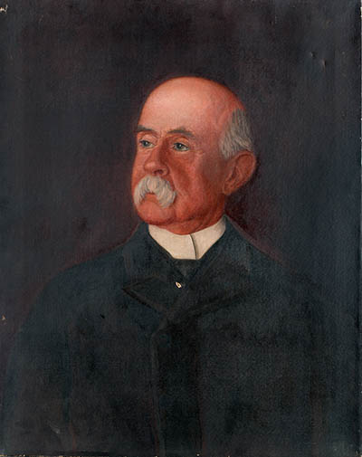 Hon. Charles Francis Adams Oil on canvas