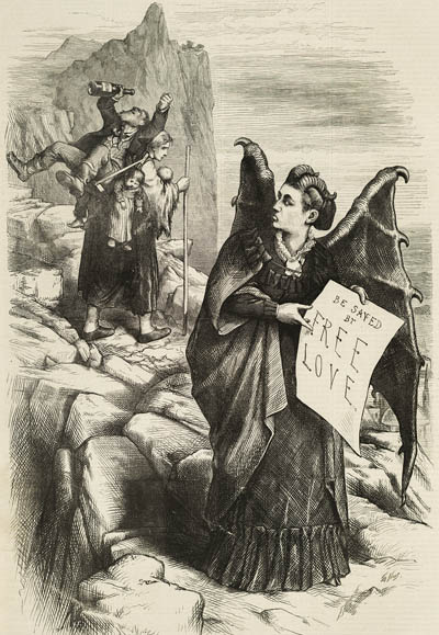 `Get Thee Behind Me, (Mrs.) Satan!` Engraving