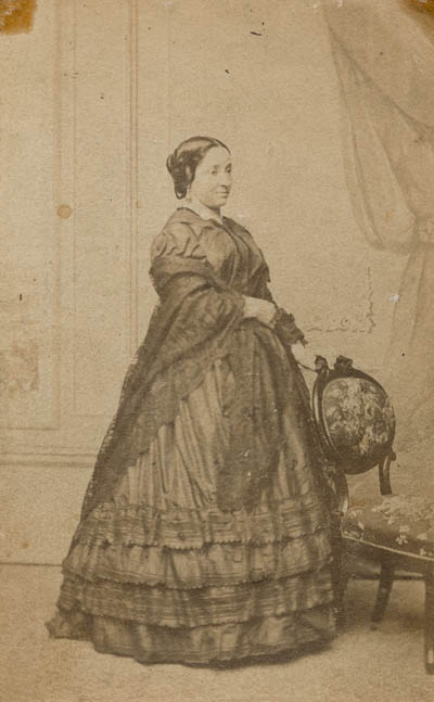 Cordelia L. Howard DeGrasse Carte de visite