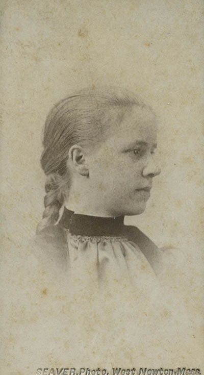 Anna Cushing Clapp (later Olin) Photograph