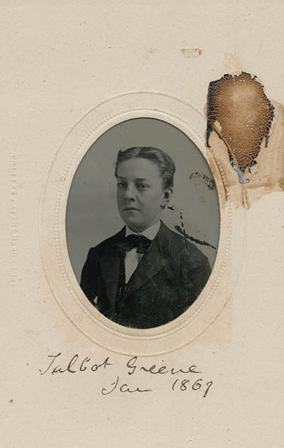 Talbot Pitman Greene Tintype