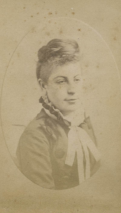 Florence Alrose Maynard (later Thompson) Carte de visite