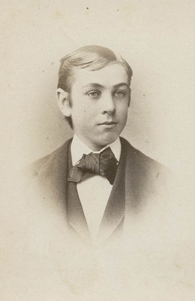 Samuel George Morrill (later George Henry Morrill, Jr.) Carte de visite