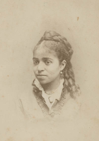 Elizabeth Lydia Smalls (later Bampfield) Cabinet card