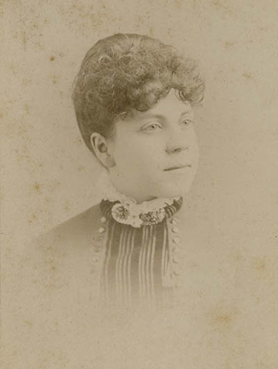 Roziltha Jane Tripp (later Dike) Cabinet card