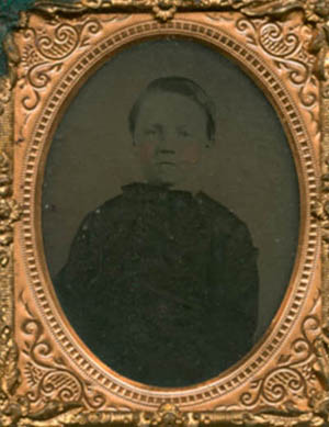 Unidentified boy Ambrotype