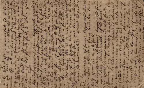 Nathaniel Gookin sermon notes, 1683 Manuscript