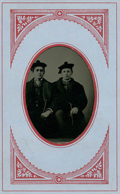 Students Smith and Brown Tintype