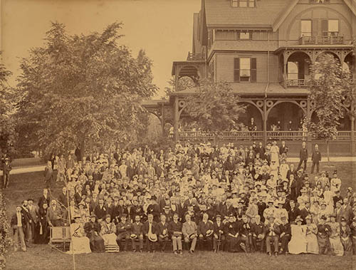 Allen School Alumni Association reunion at the Woodland Park Hotel, Auburndale, Mass. Photograph