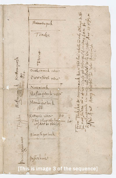 Deed from Shaumpishuh (Squa Sachem) and Quassaquench to Rev. Henry Whitfield and others, 23 August 1639 - 29 September 1639 Manuscript