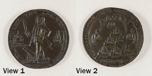 1741 Admiral Vernon Medal. Havana. Bronze