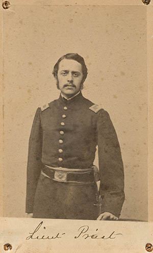 John D. Priest Carte de visite