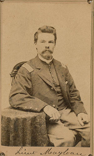 John W. Mayloan Carte de visite