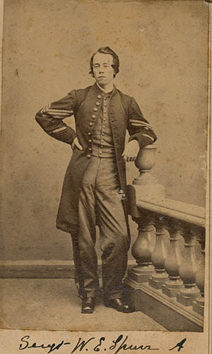 William E. Spurr Carte de visite