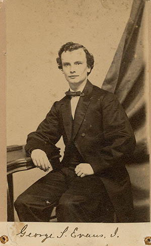 George S. Evans Carte de visite