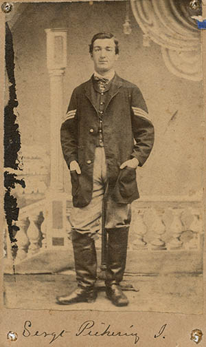 James W. Pickering Carte de visite