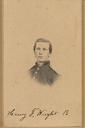 Henry F. Wright Carte de visite