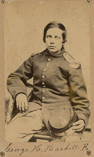 George H. Haskell Carte de visite