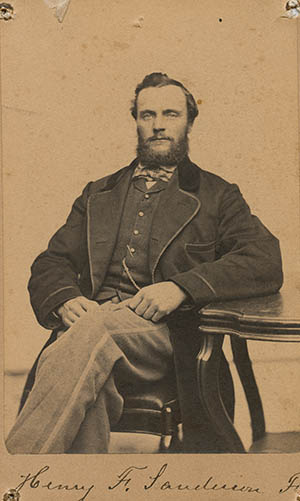 Henry A. Sanderson Carte de visite