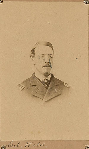 Stephen Minot Weld Carte de visite