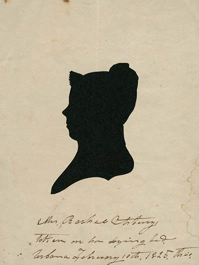 Mrs. Rachel Asbury Silhouette