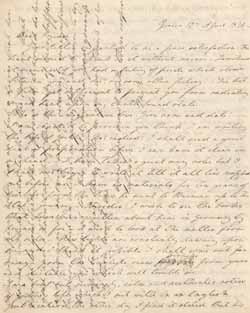 Letter from Margaret Fuller to James Freeman Clarke, 19 April 1836 