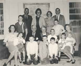 Leverett Saltonstall family photograph, Thanksgiving 1962 