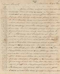 Letter from Lewis Cass to Leverett Saltonstall, 12 July 1803 